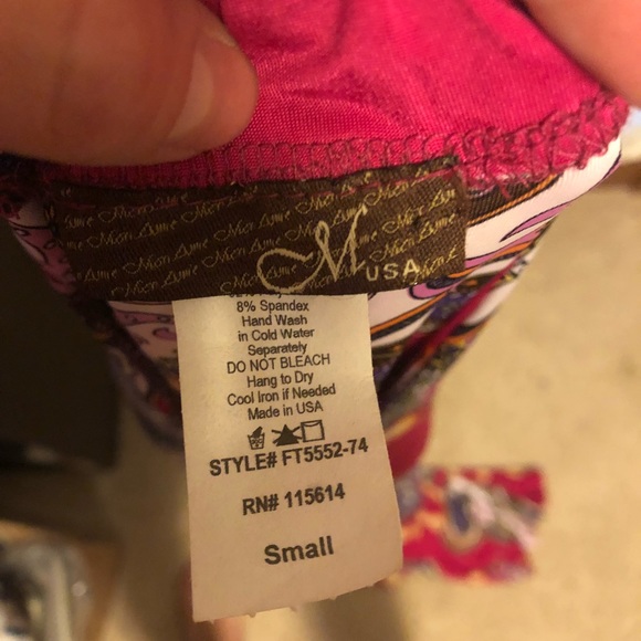 Pink paisley print maxi dress - Picture 4 of 4